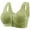 Green-2, variant on Virmaxy Womens Wireless Bra Sexy Non Magnetic and Non Steel Ring Gathered Bra with Thin Cup and Adjustable Sexy Lace Bra Underwear Black-2 XXL
