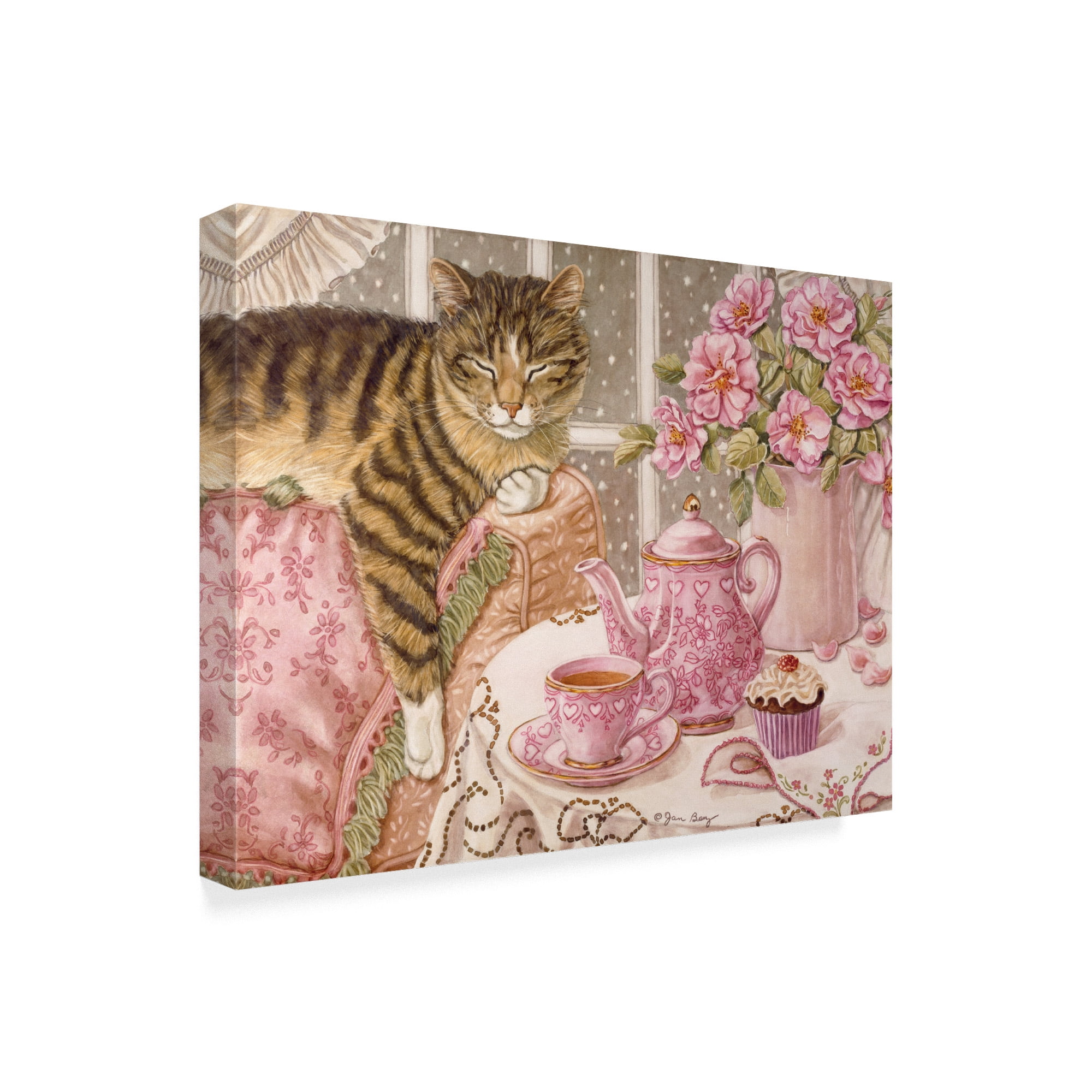 Trademark Fine Art 'February Pleasures' Canvas Art by Jan Benz