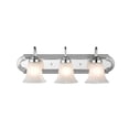 thumbnail image 4 of 4283-CH-Millennium Lighting-3 Light Bath Vanity-8.5 Inches Tall and 24 Inches Wide-Chrome Finish, 4 of 7