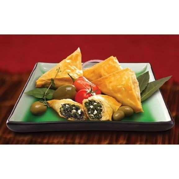 Athens Foods Spinach and Cheese Fillo Triangle Spanakopita, 1 Ounce -- 96 per case