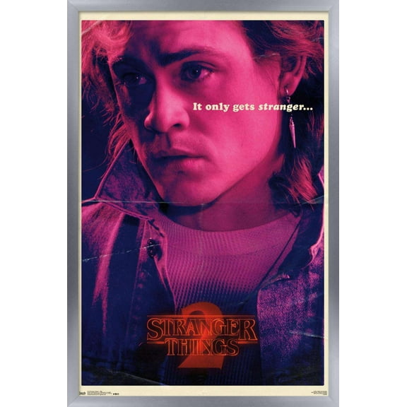 Netflix Stranger Things: Season 2 - Billy Wall Poster, 14.725" x 22.375", Framed
