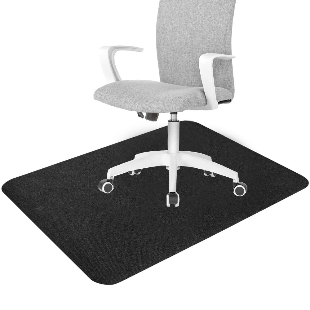 Matching Desk Mats Available 36x48 with Lip BPA Free Odorless casa pura Office Chair Mats for Carpeted Floors Dark Blue Carpet Protector Floor Mat 
