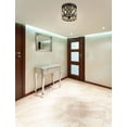 thumbnail image 3 of 3 Light Flush Mount In Metropolitan Style 12 Inches Wide By 9.75 Inches High-Chrome Finish Z-Lite 6010F12ch, 3 of 6
