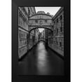 thumbnail image 2 of Head, Danny 17x24 Black Modern Framed Museum Art Print Titled - BandW Bridge of Sighs, 2 of 5