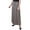 Mellow Rose Black New Iconic, variant on NY Collection Womens Petites Polka Dot Belted Maxi Skirt