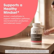 MethylPro 7.5mg L-Methylfolate - Professional Strength Active Methyl Folate Supplement for Brain Support & Balanced Mood - Gluten-Free Cognitive Supplement with No Fillers (30 Capsules)
