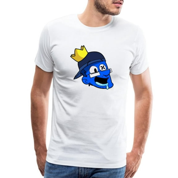 Simple Fit Fgteev Blue Duddy Face Men'S T-Shirt