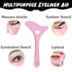 thumbnail image 2 of Plantillas para delineador de ojos, puntas de ala, ayuda para delineador de ojos de silicona, ayuda para dibujar, ayuda para usar, aplicador de máscara, herramienta de maquillaje fácil, reut, 2 of 5