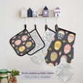 thumbnail image 5 of Easter Egg with Grass 5 Pcs Kitchen Set Heat Resistant Oven Mitts and Non-Slip Pot Holders with Adjustable Cooking Apron, 5 of 6