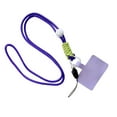 thumbnail image 2 of Seitruly Cordón de teléfono móvil correa de cuerda colgante de cuello desmontable ajustable gris corto Teléfono y Comunicación Púrpura Largo, 2 of 6
