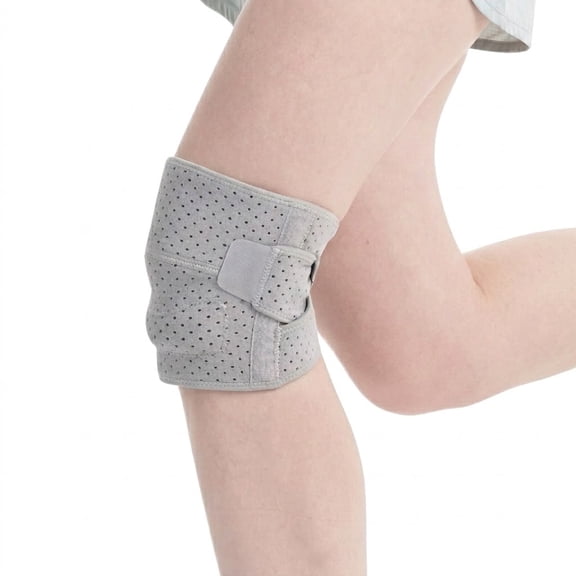 Knee Brace with Patella Pad Adjustable Compression Knee Support with Dual Side Stabilizers Lightweight Workout Knee Wrap