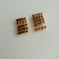 thumbnail image 4 of Tapones De Cerradura De Cable Metálico 10 Piezas / Lote - Orificio Doble, Tope De Resorte, Tope De Palanca Para Cordón, Cordón, Cuerda Elástica Soledad Tapones de cerradura de cable de aleación, 4 of 5