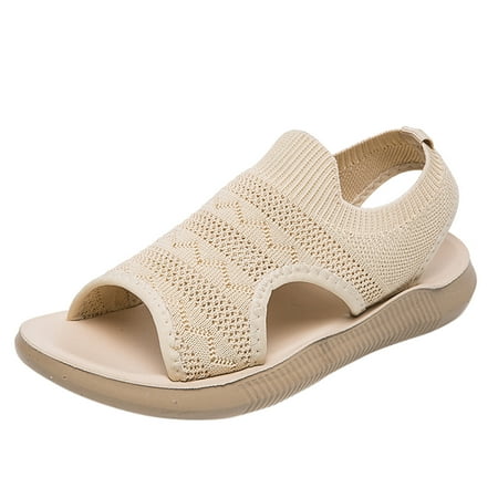 

ZMHEGW Women Mesh Breathable Sandals for Summer Shoes Sport Walking Sneakers Lightweight Shoes