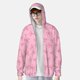 thumbnail image 2 of Balery Pink Bows Sudadera ligera de manga larga con capucha y protección solar UPF 50+ para hombre y mujer, ideal para pesca y running-Large, 2 of 7