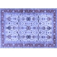 thumbnail image 1 of Ahgly Company Indoor Rectangle Oriental Blue Traditional Area Rugs, 2' x 4', 1 of 4