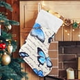 thumbnail image 5 of Coolnut 1PCS Butterflies on The Text Christmas Stockings, Family Holiday Party Personalized Gift, Christmas Decorations Mantel Decor, 17.71"x12.20", 5 of 7