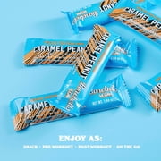 Barebells Plant-Based Protein Bars, Peanut Caramel – 24 Bars (2 x 12) – 15g Vegan Protein, Just 1g Sugar – Chocolate-Coated Snack for On-the-Go, Post-Workout, or Breakfast.