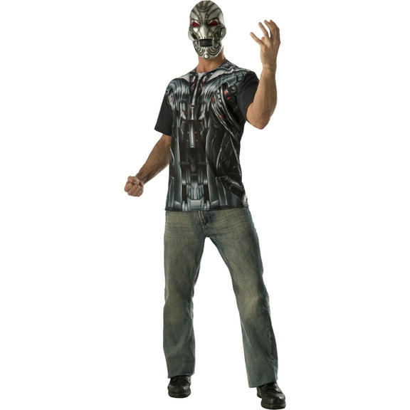 Rubies Costume Co Adult Mens Marvel Avengers 2 Ultron T-Shirt And Mask Costume Large 42-44