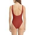thumbnail image 2 of ylioge Womens Tankini Bathing Suits One-Piece Sleeveless Swimsuits Ladies Casual Solid Color Pull On Backless Athletic Swimsuit, 2 of 3