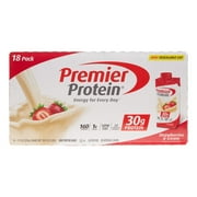 Premier Nutrition High Protein Shake, Strawberries & Cream, 18 Ct