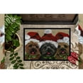 thumbnail image 3 of Carolines Treasures PPP3251JMAT Cairn Terrier Christmas Ceaser and Co Door Mat Indoor Rug or Outdoor Welcome Mat 24x36, 3 of 4