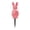 Pink-PK-home supplies, variant on LEFTHIGH Home Easter Bunny Flocked Decorations Garden Stakes Outdoor Yard Decor for Spring Parties Home Patio Festive Figurines 24x7x6.5cm House Essentials