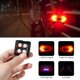 thumbnail image 3 of Luz trasera de bicicleta multifuncional, luz trasera de bicicleta LED recargable e impermeable, accesorio de luz trasera de bicicleta inalámbrica con señal de giro, control remoto de carga USB, rojo, 3 of 4
