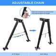 thumbnail image 5 of PinesC Stabilisateur d'Attelage, Compatible avec Stabilisateur RV 2 Pieds', Récepteurs d'Attelage Robustes pour Camping-Cars Camions Remorques de Voyage Aide à Réduire les Secousses (Rece Réglable), 5 of 5