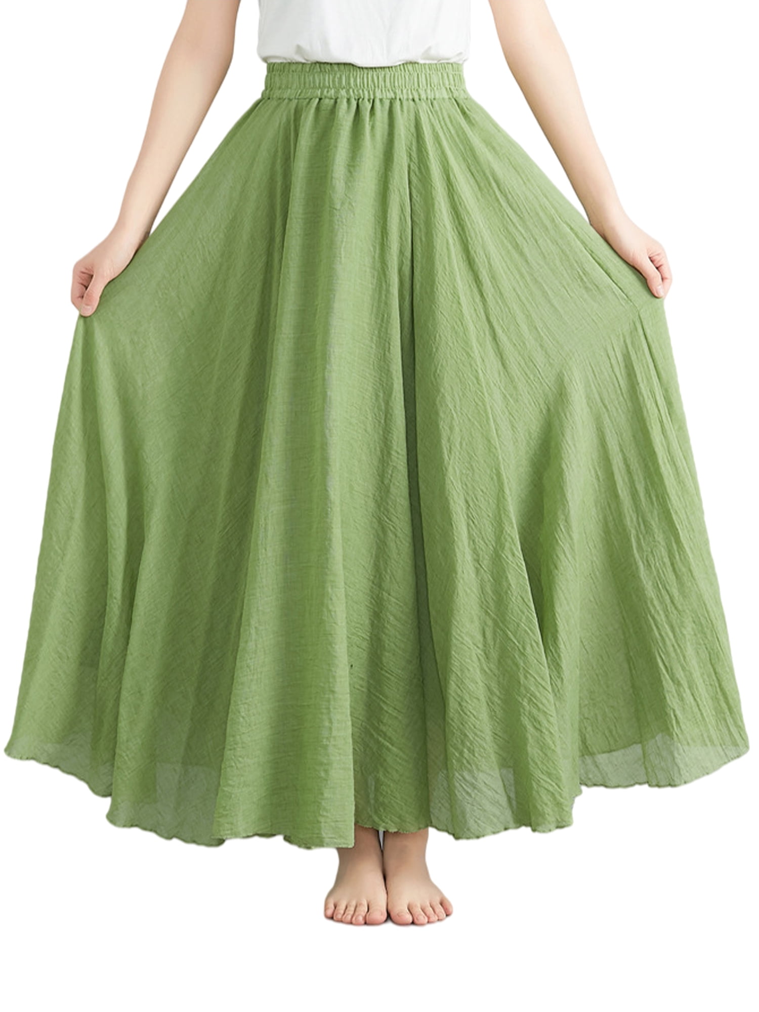 flowy maxi skirt