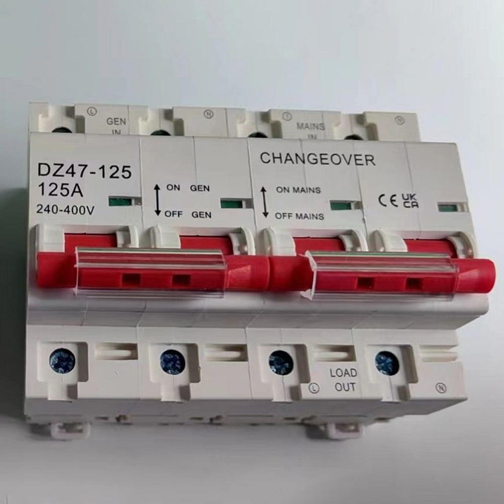 RANMEI Fuse Block 125 Amp Power to Generator Changeover Switch Single