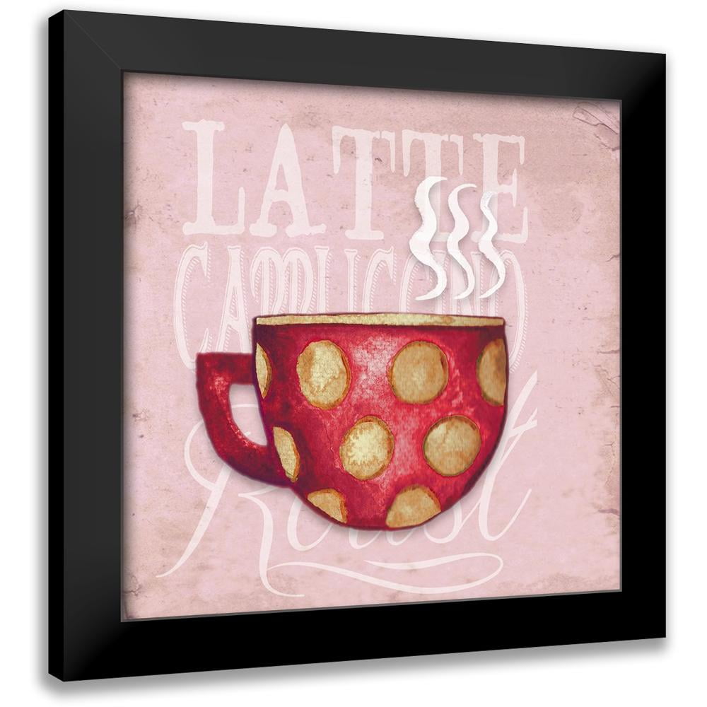 Medley Elizabeth 20x20 Black Modern Framed Museum Art Print Titled - Daily Coffee IV