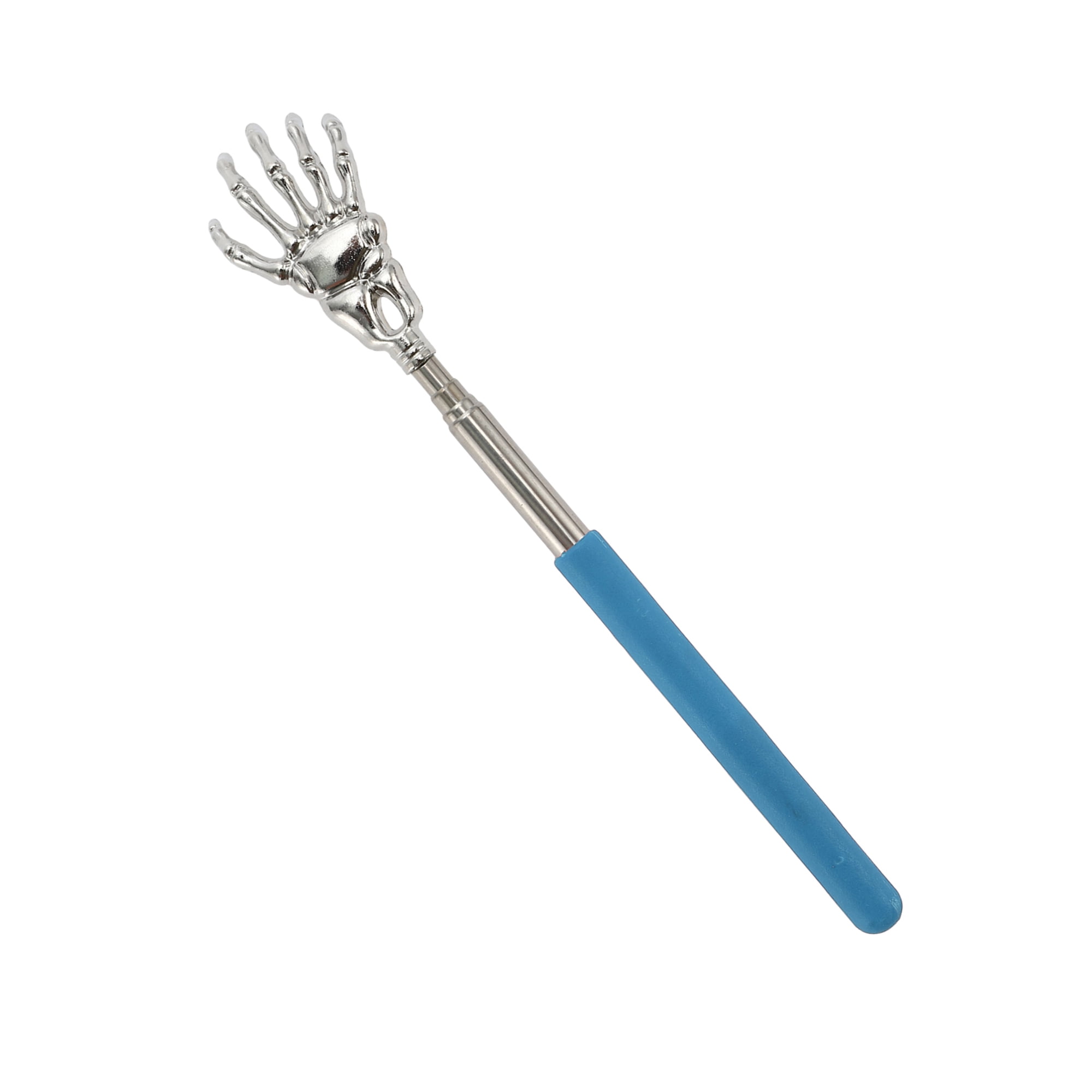 Unique Bargains 1 Pc Extendable Back Massager Ideal for Bathroom Blue