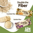 thumbnail image 3 of NuGo Fiber d'Lish Peanut Chocolate Chip, 12g High Fiber, Vegan, 16 Count, 3 of 11