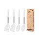 thumbnail image 1 of Juego de utensilios de cocina Bundlepro, silicona antiadherente, 4 piezas, 1 of 7