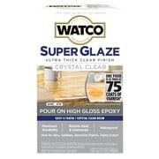 Clear, Watco Super Glaze Epoxy-365342, Quart