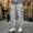 Style3-Gray mens pants, variant on Mceream Men's Sweat Pants Joggers Cuffed Sweatpants Warm Cotton Baggy Sweatpants Straight Leg Slim Fit Pant Ropa Gym Hombre Black L