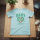 thumbnail image 1 of PLAYERA INFANTIL KPOP DEMON HUNTERS DISEÑO BABY SAJA COLOR AZUL TALLA 12, 1 of 4