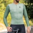 thumbnail image 5 of Santic - Maillot de ciclismo para hombre, nuevo maillot de ciclismo de verano de manga larga, fino, reflectante, de secado rápido, WM3C01167, 5 of 5