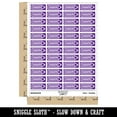 thumbnail image 2 of Homework Pencil School Teacher Sticker Set - Purple - Gloss Finish - 1.25" Mini, 2 of 7