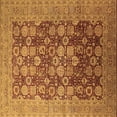 thumbnail image 1 of Ahgly Company Indoor Square Oriental Brown Industrial Area Rugs, 6' Square, 1 of 4