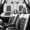 gray and white, variant on Car Seat Cover for Subaru Outback Base 2000, Gray and White Car Seat Covers, PU Leather, Full Set of 5 Seats, With a Headrest and Lumbar Support, Suitable for All Seasons