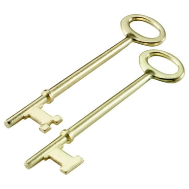 Lucky Line Zinc Skeleton Key Blank, (2-Pack) 87002