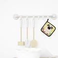 thumbnail image 3 of Caroline's Treasures Easter Eggs Pug Cream Pair of Pot Holders, 3 of 3
