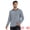 Navy White, variant on DARING DIVA Men's Striped Sweatshirts Stripes Long Sleeve Casual T-Shirt S Black White