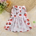 thumbnail image 2 of Summer Dog Bowknot Dress Pet Skirts Pet Clothes Comfortable Soft Puppuy Dogs Cats Vest Dress Pet Clothes, 2 of 4