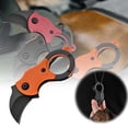 thumbnail image 1 of Hearth & Gear High Steel Men's Small Pocket Cool Carabiner Cutter Stainless Steel Mini Folding EDC Gadget For Daily Carry Great For Dad Men And Son Outdoor Camping Universal Screwdriver Handle, 1 of 6