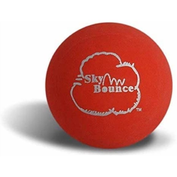 Color Rubber Handballs for Recreational Handball, Stickball, Racquetball, Catch, Fetch, and Many More Games, 2 1/4-Inch - Red - 12 Pack