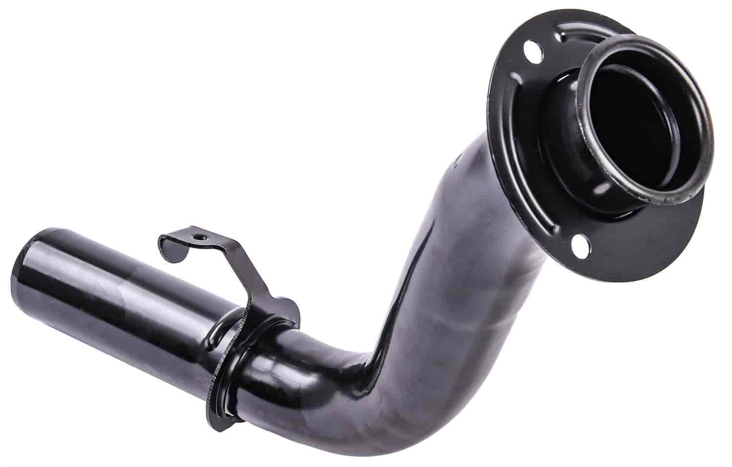 JEGS 78884 Fuel Filler Neck 19811993 Ford Mustang Steel Black Powder Coat Finis