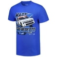 thumbnail image 2 of Men's Checkered Flag Sports Royal Matt DiBenedetto Two-Sided Blister T-Shirt, 2 of 3