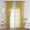 GOLD, variant on OVZME Gold Sheer Kitchen Curtain Tiers 2 Panels, Light Filtering Small Curtains for Bathroom Living Room Cafe Basement ,W42 x L24 inch, Set of 2, Gold